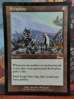 Scrapheap x1 - MTG Urza's Legacy - LP to MP - Image 1