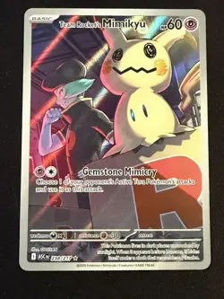 Pokemon TCG Ascended Heroes Illustration Rare Bundle (9) Team Rocket’s Mimikyu - Image 2