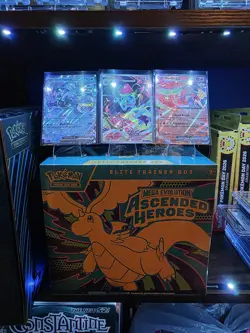 Pokemon Ascended Heroes Sealed ETB/ Mega Evolution Ivysaur/ Ho-Oh/ Black Kyurem - Image 1