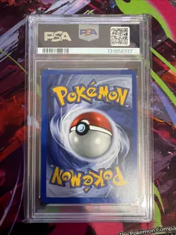 2000 POKEMON GYM CHALLENGE #13 MISTY’S GYARADOS HOLO-1ST EDITION PSA 7 - Image 2