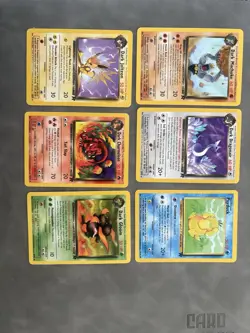 Pokemon TCG Team Rocket Card Lot Jolteon, Machoke, Charmeleon, Dragonair, Gloom… - Image 1