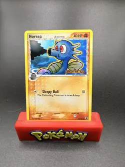 Horsea 50/101 EX Dragon Frontiers Stamped Reverse Holo Pokemon Card NM/LP-c - Image 1