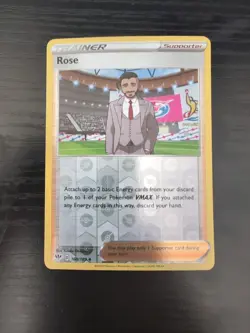 2020 Pokemon Rose 168/189 Swsh03: Darkness Ablaze Reverse Holo - Image 1