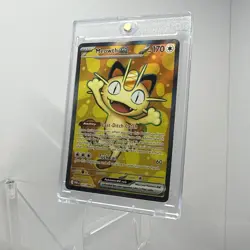Meowth ex 107/088 FULL ART ULTRA RARE HOLO Perfect Order Me03 Pokemon English 🔥 - Image 3