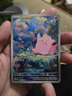 Clefairy 094/088 Perfect Order Pokemon Card NM Full Art IR Pack Fresh Holo Rare - Image 1