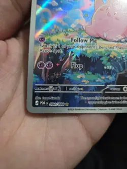 Clefairy 094/088 Perfect Order Pokemon Card NM Full Art IR Pack Fresh Holo Rare - Image 3