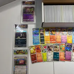 Official Pokemon Card Lot of approximately 800, and 6 “Slabs” - Image 3