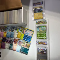 Official Pokemon Card Lot of approximately 800, and 6 “Slabs” - Image 4