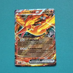Pokemon TCG Destined Rivals Team Rockets Moltres EX 31/182 - Image 1