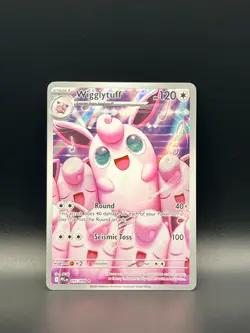Wigglytuff 105/094 Pokemon Mega Evolution Phantasmal Flames Holo - Image 1