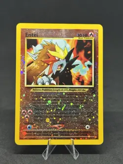 Pokemon Entei 34/53 Wotc Promo Reverse Holo - Image 1