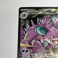 Pokemon: Team Rocket's Nidoking ex 233/182 Sv10: Destined Rivals Holo - Image 3