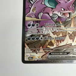 Pokemon: Team Rocket's Nidoking ex 233/182 Sv10: Destined Rivals Holo - Image 4