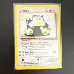 Snorlax 11/64 Holo Rare Jungle Pokemon Card - Image 1