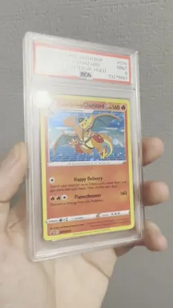 Pokemon Sword & Shield Special Delivery Charizard Holo SWSH075 Promo PSA 9 - Image 2