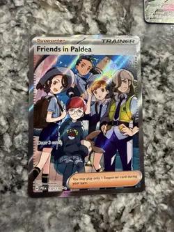 Pokemon TCG Friends in Paldea 137/131 Sv: Prismatic Evolutions Full Art Holo - Image 1