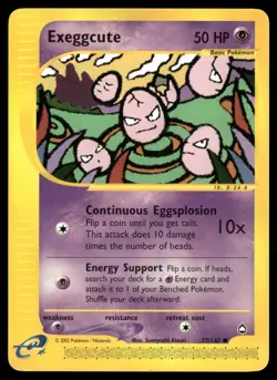 Exeggcute (77) Common Aquapolis 077/147 - Image 1