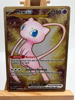 Pokemon TCG - S&V 151 - 205/165 Mew - Metal UPC Promo - NM/M - Image 1