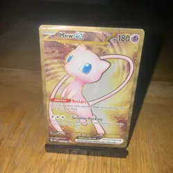 Pokemon TCG - S&V 151 - 205/165 Mew - Metal UPC Promo - NM/M - Image 2