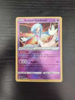 2022 Pokemon Radiant Gardevoir 069/196 Swsh11: Lost Origin Holo - Image 1