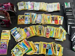 Pokemon Card Collection Heavily Played Cards Random Assorted Years 3.8lbs - Image 4
