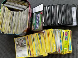 Pokemon Card Collection Heavily Played Cards Random Assorted Years 3.8lbs - Image 5
