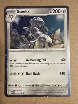 Steelix 093/132 - Cosmos Holo - Perfect Order Blister Promo - Pack Fresh - Image 1