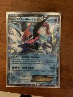 Pokemon TCG Ash-Greninja EX XY133 Blackstar Promo 2016 - Image 1