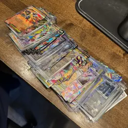 POKEMON CARD LOT COLLECTION 63 CARDS OVER 230 DOLLAR VALUE MODERN AR FULL ART EX - Image 1