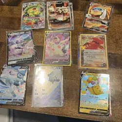 POKEMON CARD LOT COLLECTION 63 CARDS OVER 230 DOLLAR VALUE MODERN AR FULL ART EX - Image 3