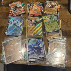 POKEMON CARD LOT COLLECTION 63 CARDS OVER 230 DOLLAR VALUE MODERN AR FULL ART EX - Image 5