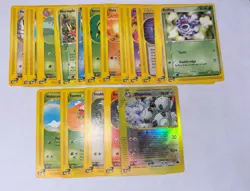 Lot Of 21 Skyridge Pokemon TCG Cards - Holo Rare Magneton - And More! - Image 1