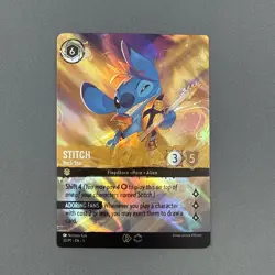 Stitch - Rock Star (Store Championship) 30 Disney Lorcana Promo Cards Holo - Image 1