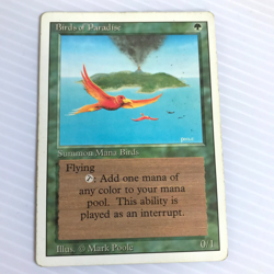 Birds of Paradise - MTG Card Rare Revised Edition (3ED) - Image 1