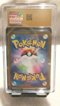 CGC 10 Pristine Solosis 123/086 AR Black Bolt Pokemon Card “BOOGER MEW” - Image 2