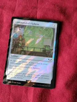 Commander's Sphere (Surge Foil) Foil 233 C Universes Beyond: Warhammer 40,000 - Image 1