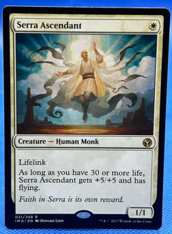 Serra Ascendant (Iconic Masters) - Near Mint (NM) - Magic the Gathering - MTG - Image 1