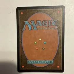 Wizards of the Coast Magic: The Gathering Peek Blue Foil Instant 2001 Adam Rex - Image 2