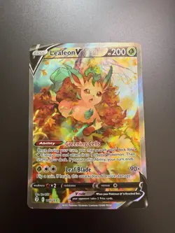 Leafeon V (Alternate Full Art) - 167/203 (Pokemon TCG, Evolving Skies, English) - Image 1