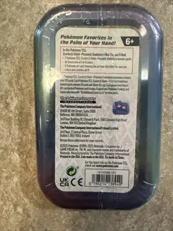 Pokemon Scarlet Violet Prismatic Evolution Mini Tin 3-Pack - Image 5