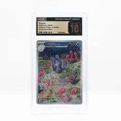 Pokemon Wugtrio Holo #224 Illustration Rare Paldean Fates - CGC 10 PRISTINE - Image 2