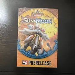 Pokemon Sun & Moon Prerelease Kit Promo Solgaleo English 2017 Sealed - Image 1