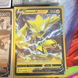 Pokemon V Lot - Zapdos, Skuntank, Ursaluna, Zeraora - 4 Cards - NM & SHIPS FREE! - Image 5