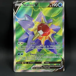 Pokemon Starmie V 166/189 NM Full Art Ultra Rare Astral Radiance - Image 1