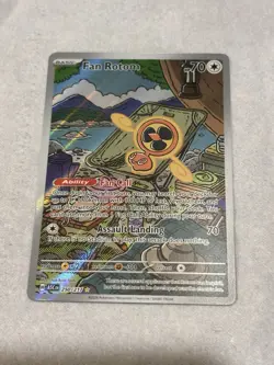 Pokemon Fan Rotom Full Art Holo ASCM Electric Basic 250/217 NM - Image 3