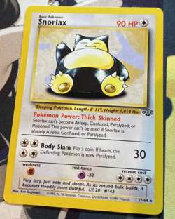 SNORLAX - 27/64 Jungle Unlimited 1999 Rare Pokemon - Near Mint 🔥 - Image 1