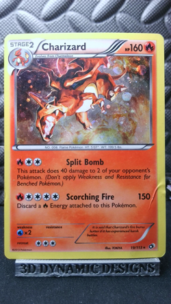 | Pokemon Charizard 19/113 Legendary Treasures Cosmos Holo Promo HP 🔥 | - Image 1