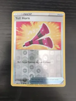 2020 Pokemon Yell Horn 173/189 Swsh03: Darkness Ablaze Reverse Holo - Image 1
