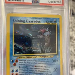 Pokemon Shining Gyarados Double Holo Neo Revelation 65/64 PSA 7 - Image 3