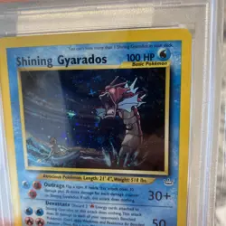 Pokemon Shining Gyarados Double Holo Neo Revelation 65/64 PSA 7 - Image 4